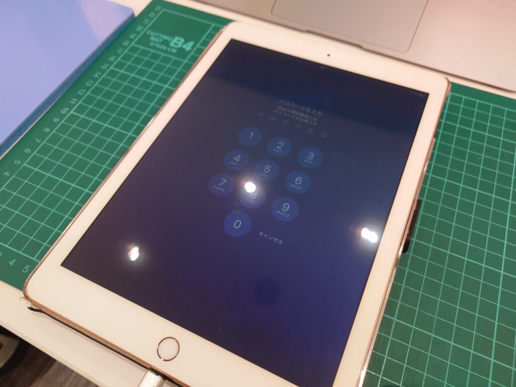 iPad　バッテリー　修理