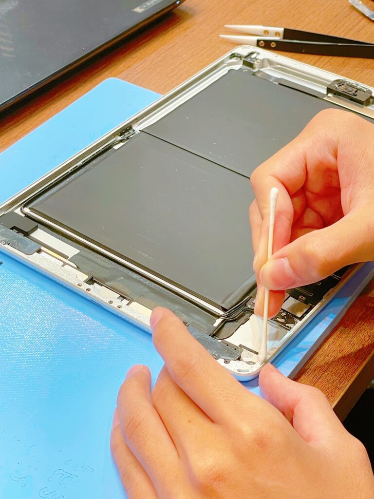 iPad5　ガラス割れ