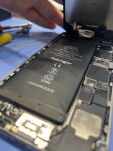 iPhone バッテリー交換