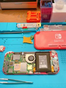 Switch lite　修理