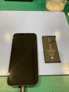 iPhone13mini バッテリー交換