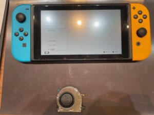 Nintendo Switch ファン交換修理