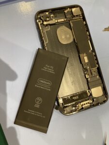 iPhone7 バッテリー交換