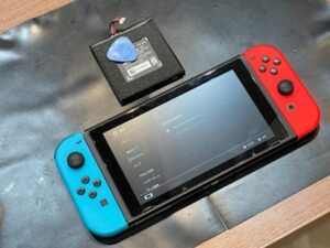 Nintendo Switch バッテリー交換修理