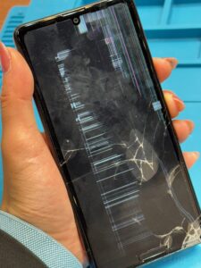 AQUOS Sense5G 画面交換