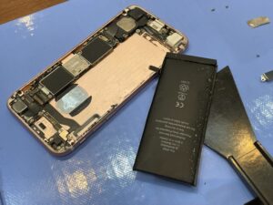 iPhone6s バッテリー交換修理