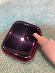 AppleWatch ガラスコーティング