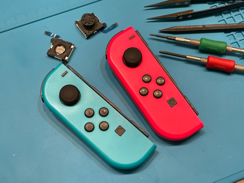 Nintendo Switch スティック交換修理