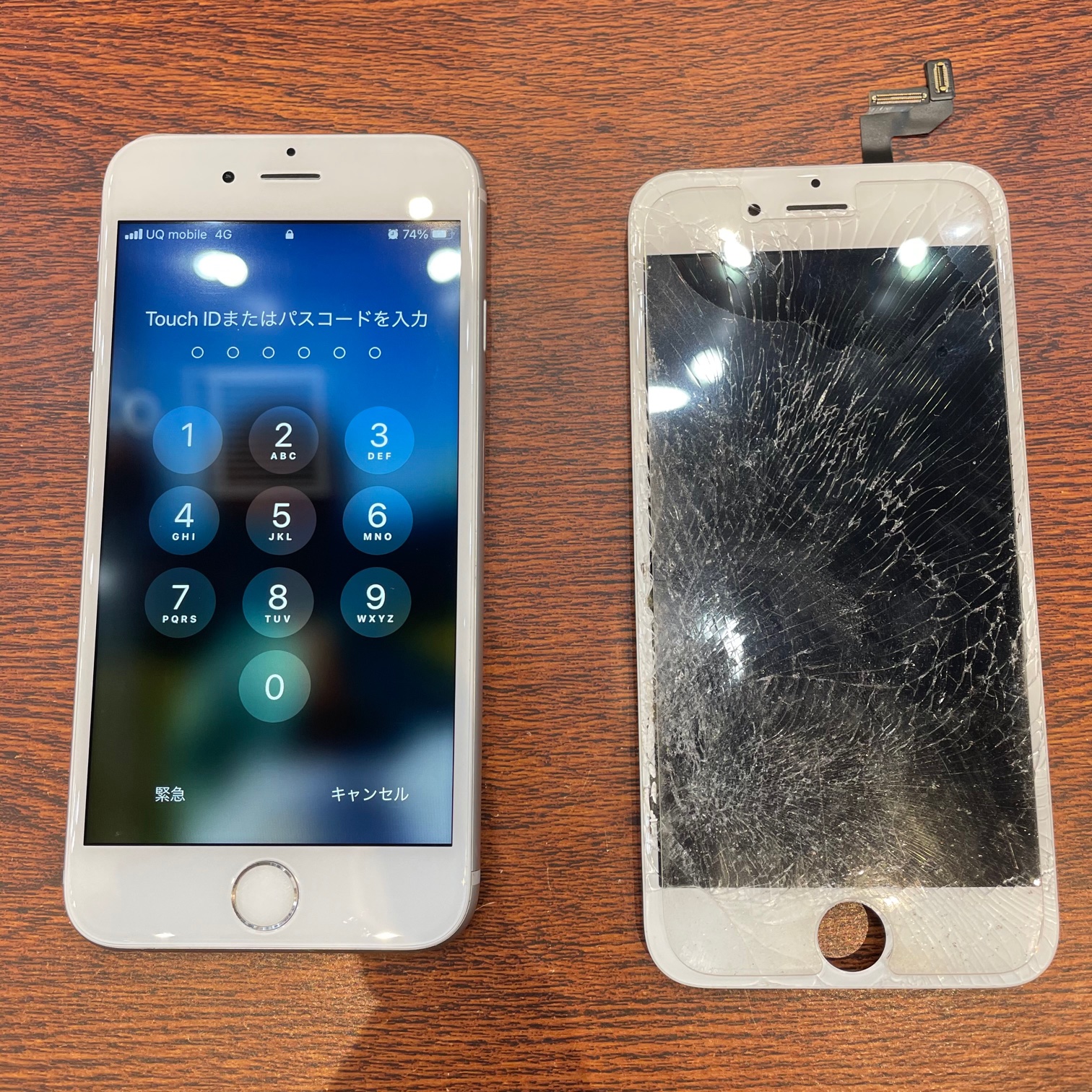 iPhone6s 画面交換修理