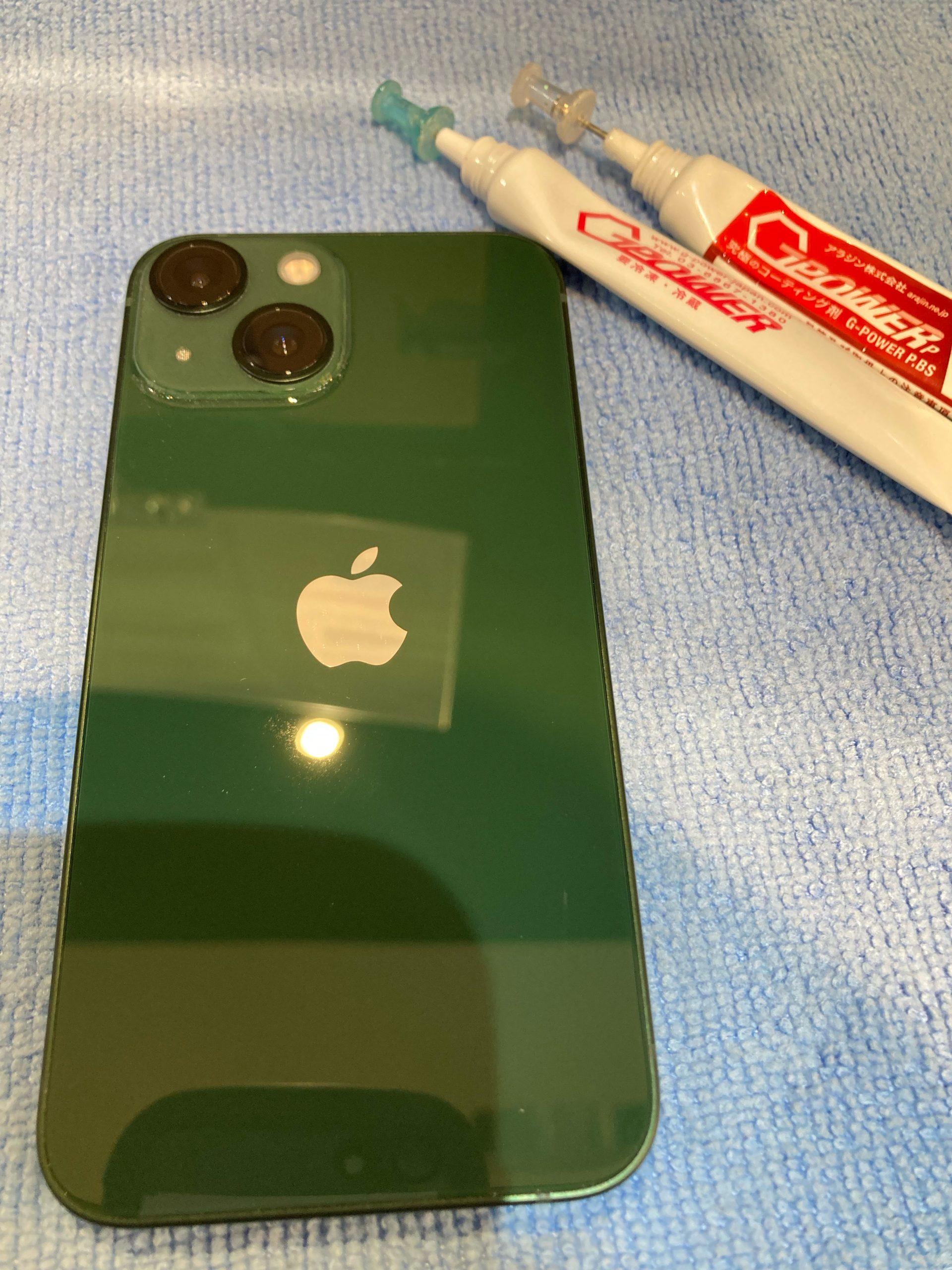 iPhone13mini ガラスコーティング