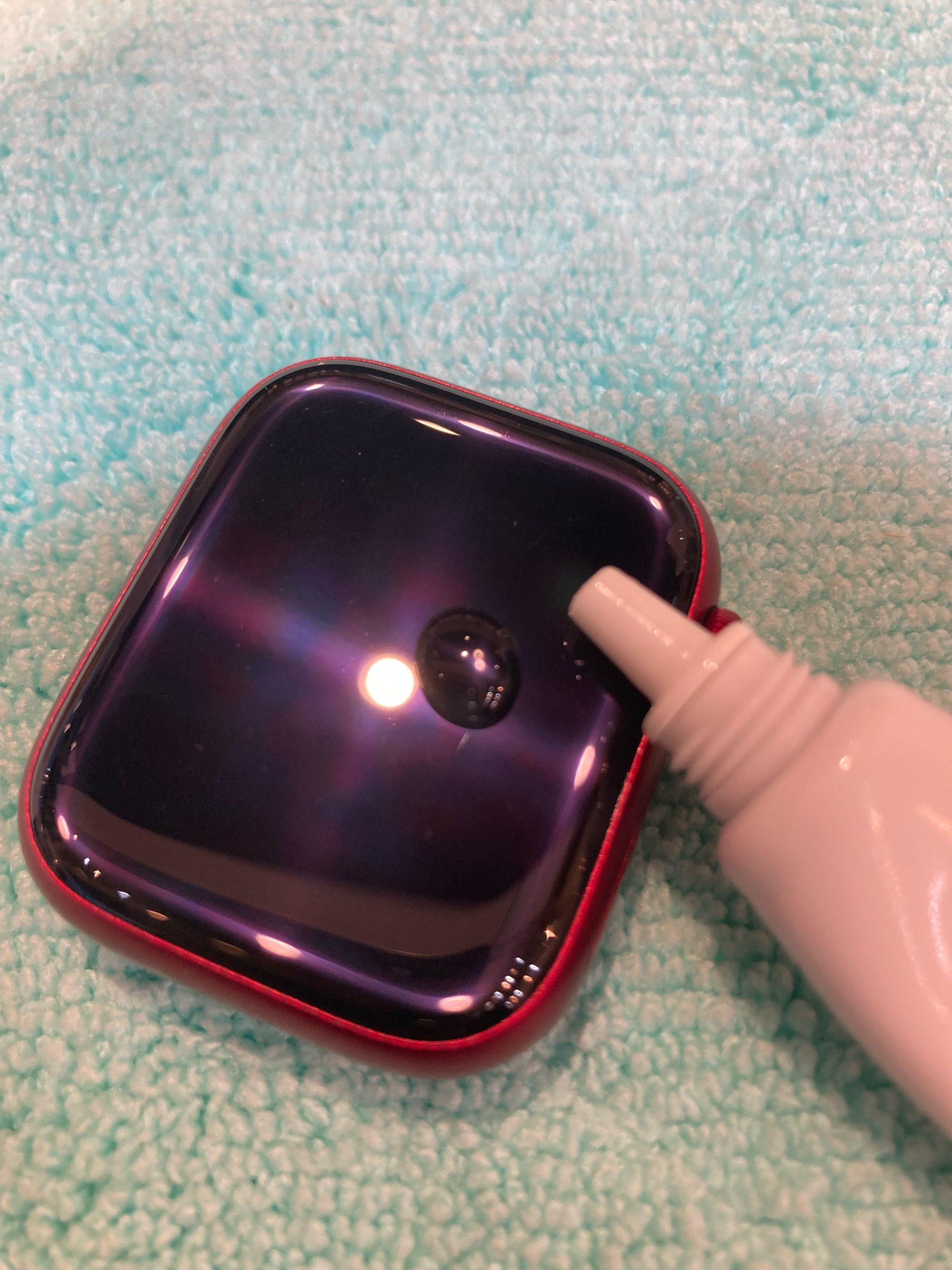 AppleWatch ガラスコーティング